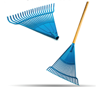 ESCOBA PLÁSTICA JARDÍN